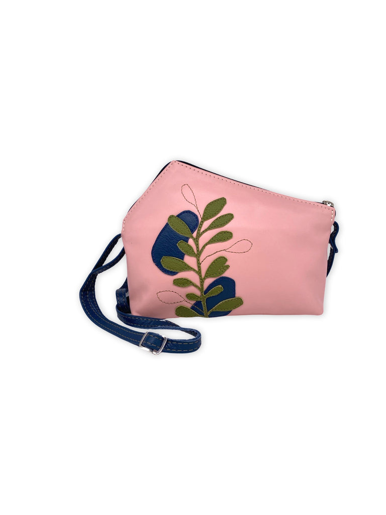 Pink and navy bag online