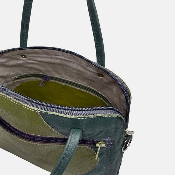 FLUID small bag (greens & purples )