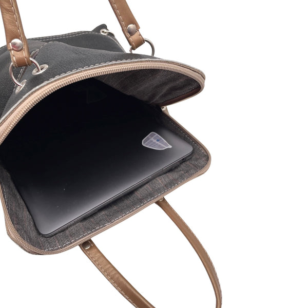 FLUID large bag / rucksack  (black & beige)