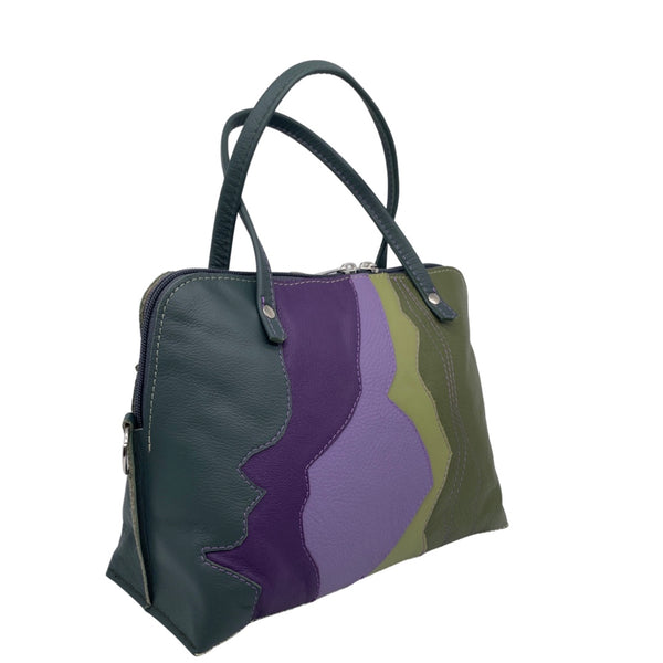 FLUID small bag (greens & purples )