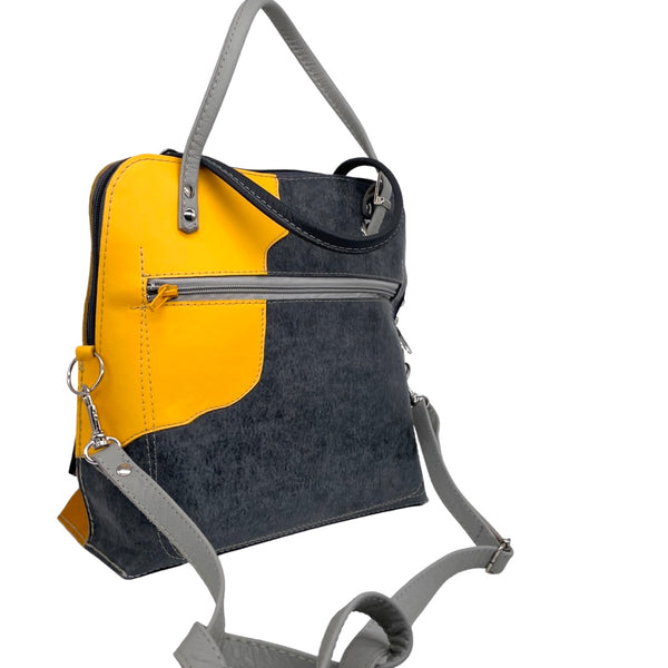 FLUID medium bag (greys & yellows)