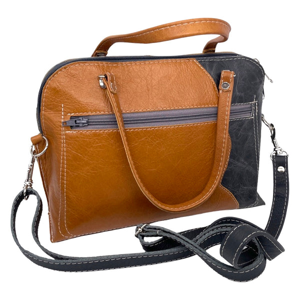FLUID small bag (tan & greys  )