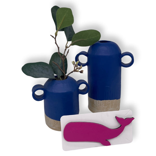 WHALE brooch