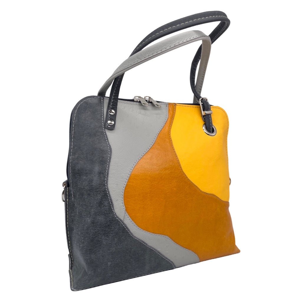 FLUID medium bag (greys & yellows)